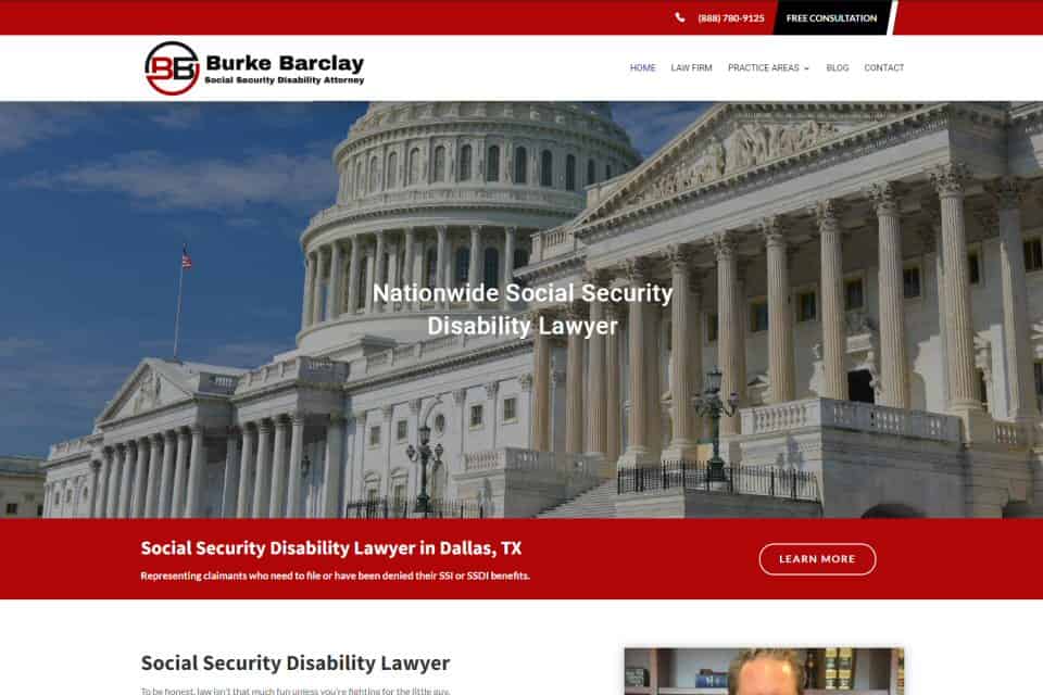 Burke Barclay Social Security Disability Lawyer by Contreras Lawn Service 